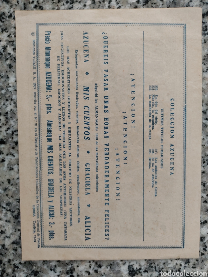 Tebeos: Colecci&oacute;n Azucena Betina - Foto 2