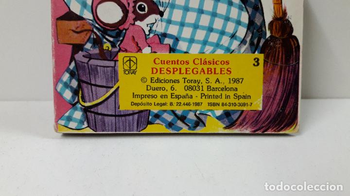 Tebeos: LA CENICIENTA . CUENTO DESPLEGABLE . EDICIONES TORAY . A&Ntilde;O 1987 - Foto 3