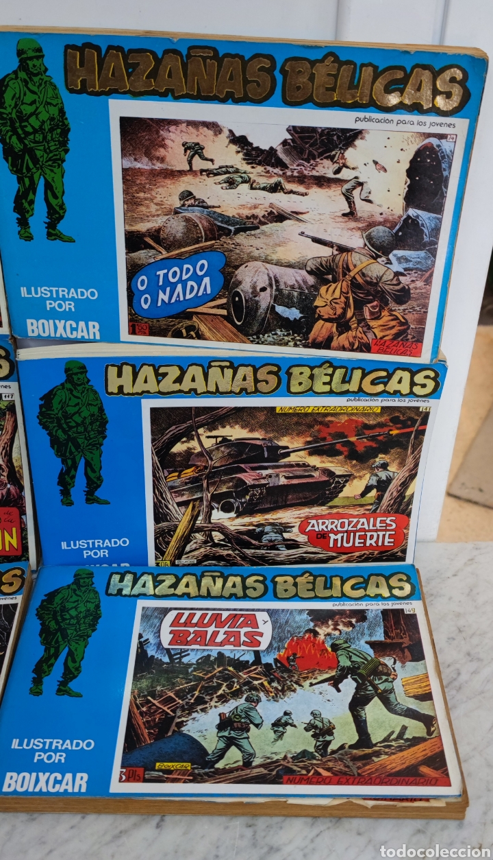 Tebeos: Haza&ntilde;as b&eacute;licas 6 tomos de Boixcar - Foto 1