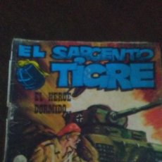 Tebeos: EL SARGENTO TIGRE - EL HEROE DORMIDO. Lote 296688588