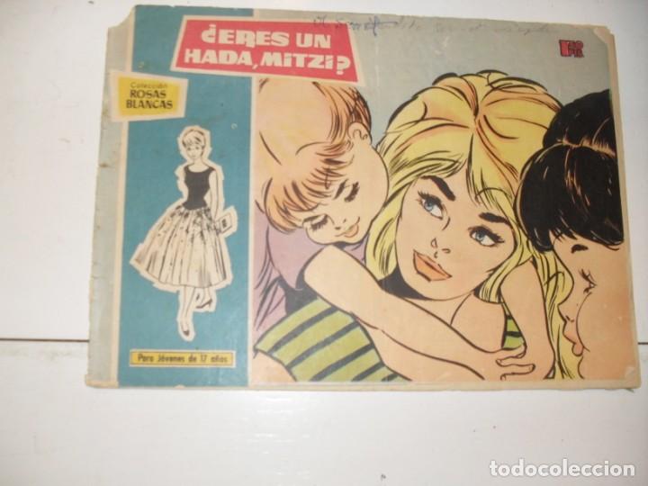 Tebeos: rosas blancas:eres un hada,mitzi???.ediciones toray,a&ntilde;o 1958. - Foto 1