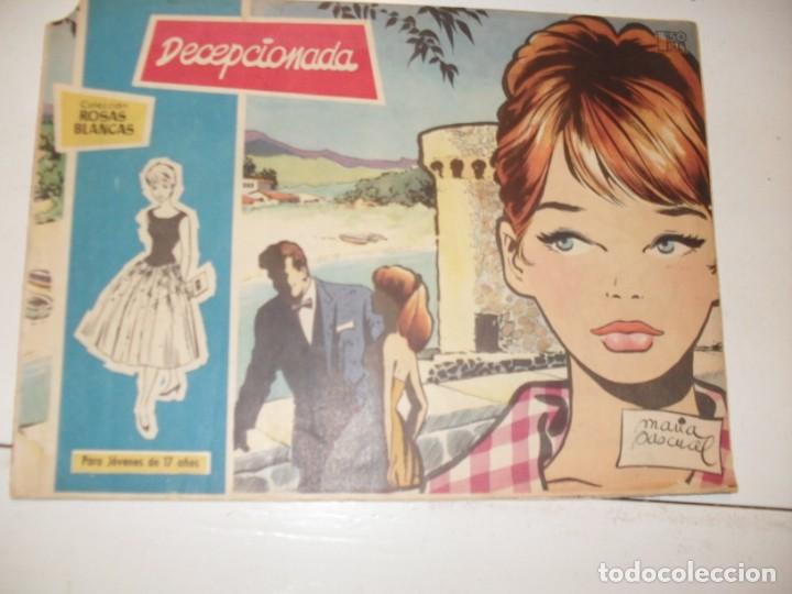 Tebeos: rosas blancas:decepcionada.ediciones toray,a&ntilde;o 1958. - Foto 1