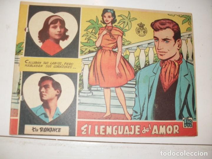 Tebeos: tu romance:el lenguaje del amor.ediciones ferma,a&ntilde;os 60. - Foto 1