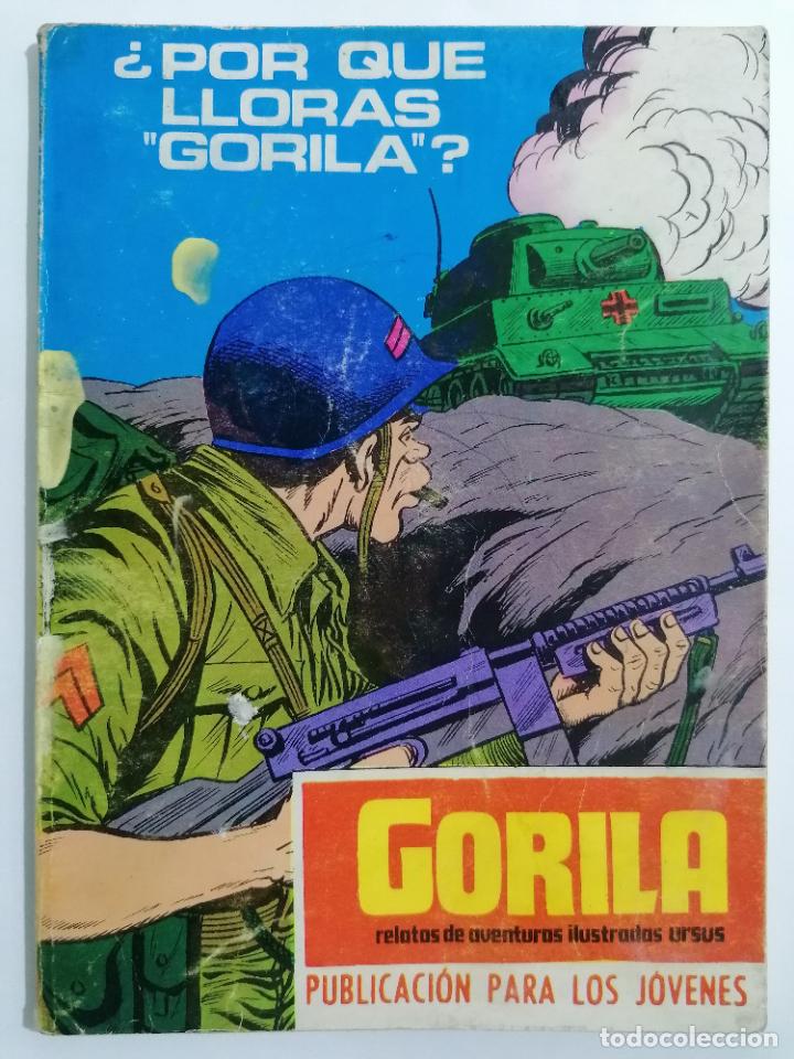 Tebeos: GORILA, POR QUE LLORAS GORILA, URSUS EDICIONES, 1973 - Foto 1