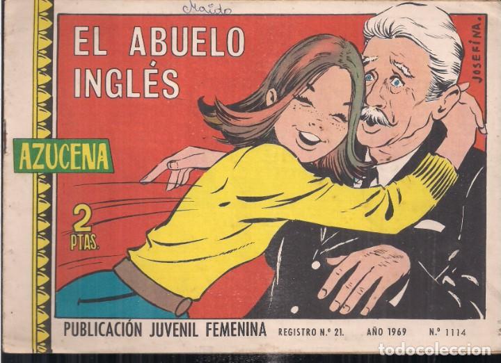 Tebeos: AZUCENA N&ordm; 1114: EL ABUELO INGL&Eacute;S - Foto 1