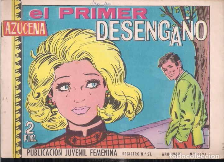 Tebeos: AZUCENA N&deg; 1121: EL PRIMER DESENGA&Ntilde;O - Foto 1