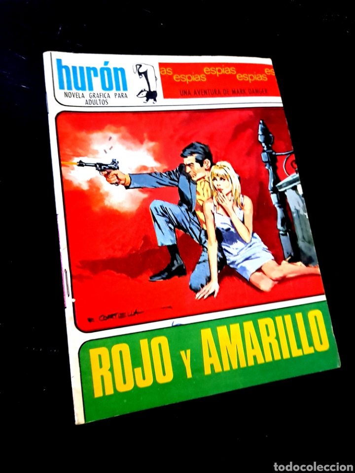 Tebeos: EXCELENTE ESTADO HURON 14 ROJO Y AMARILLO TORAY - Foto 1