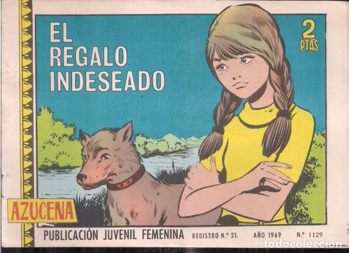 Tebeos: AZUCENA N&deg; 1129: EL REGALO INDESEADO - Foto 1