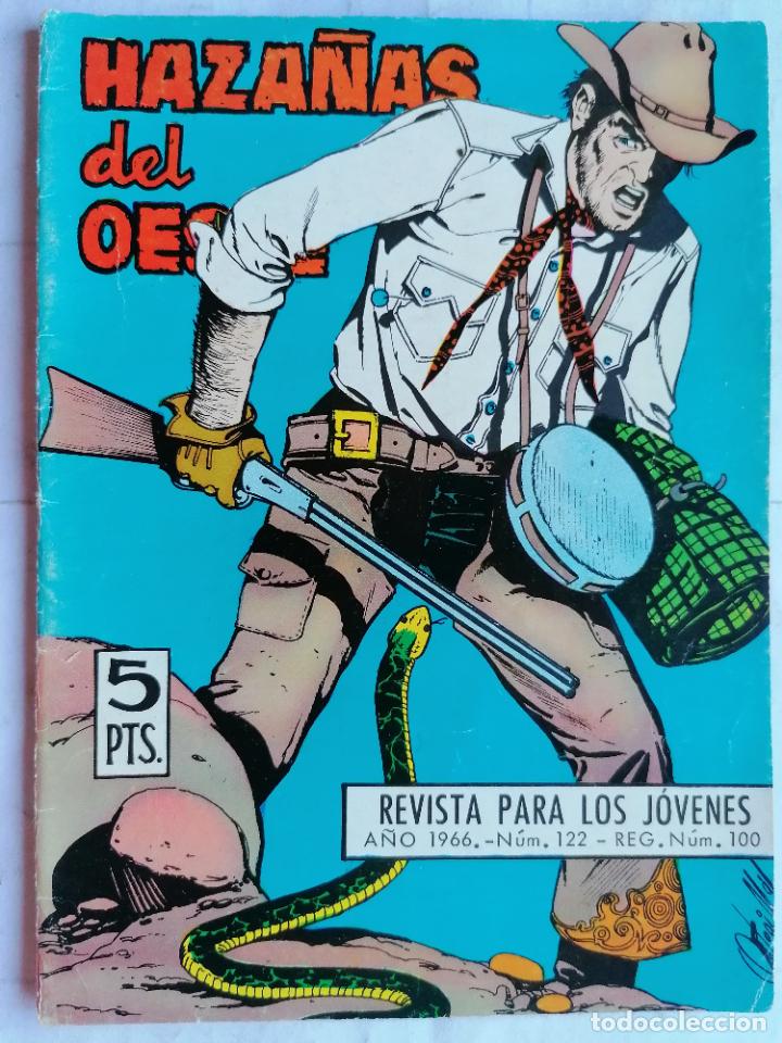 Tebeos: HAZAÑAS DEL OESTE - EXCURSION AL OESTE, Nº 122, EDICIONES TORAY, 1966 - Foto 1 - 300596693