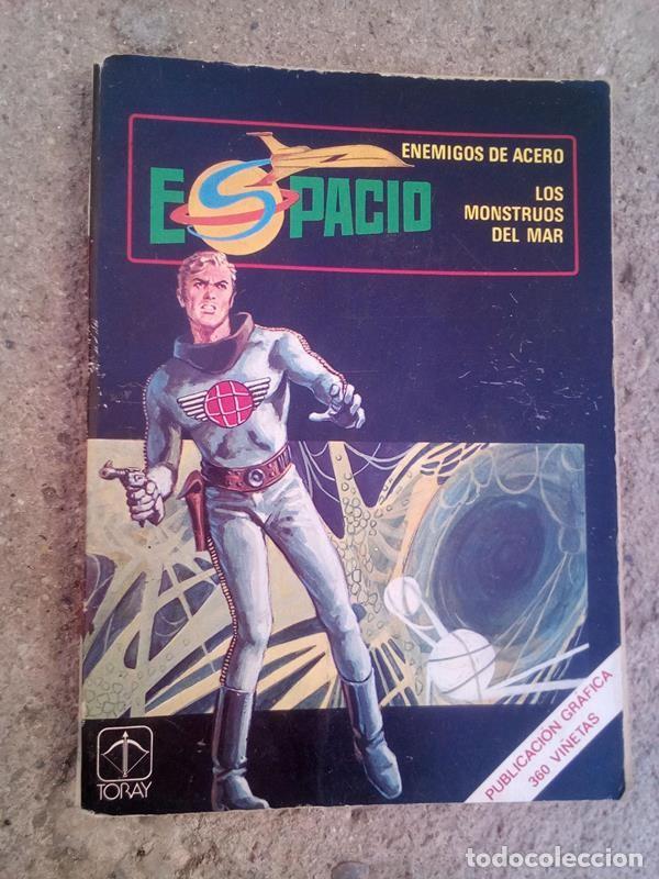 Tebeos: ESPACIO, ENEMIGOS DE ACERO, LOS MONSTRUOS DEL MAR - Foto 1