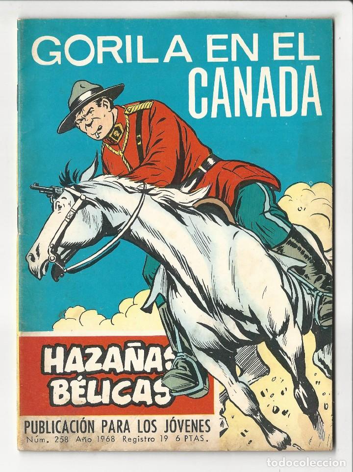 Tebeos: Toray. Haza&ntilde;as b&eacute;licas. 258. Extra rojo. Gorila. - Foto 1