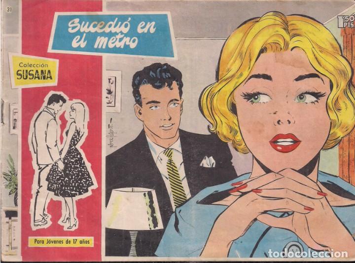 Tebeos: SUSANA N&ordm; 31: SUCEDI&Oacute; EN EL METRO - Foto 1