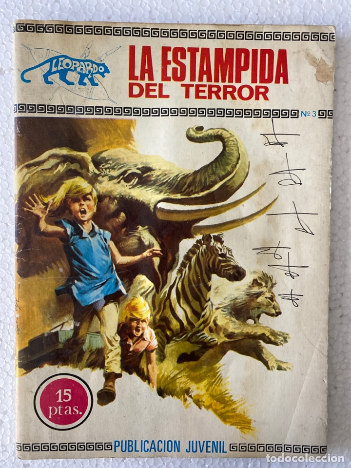 Tebeos: Colecci&oacute;n LEOPARDO #3 - La Estampida del Terror - TORAY 1970 - Foto 1