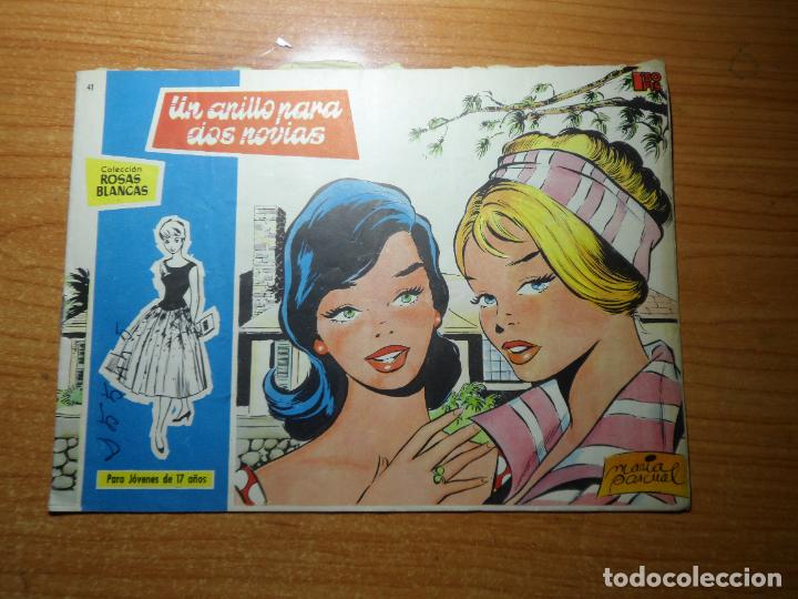Tebeos: ROSAS BLANCAS N&ordm; 41 EDICIONES TORAY 1958 - Foto 1