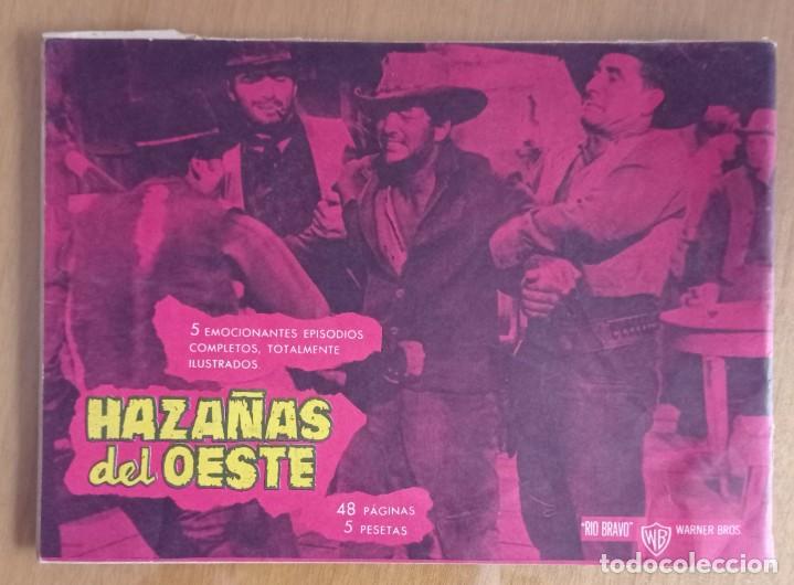 Tebeos: HAZA&Ntilde;AS B&Eacute;LICAS. NUMERO EXTRA 144.AZUL - Foto 2