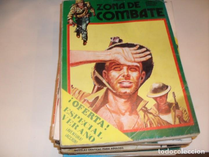 Tebeos: zona de combate retapado,con 3 tebeos.ediciones ursus,a&ntilde;o 1979. - Foto 1