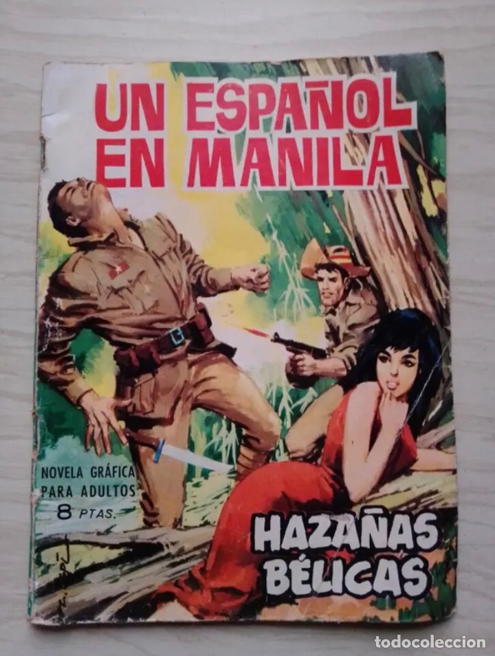 Tebeos: HAZA&Ntilde;AS B&Eacute;LICAS (NOVELAS GR&Aacute;FICAS) - Foto 1
