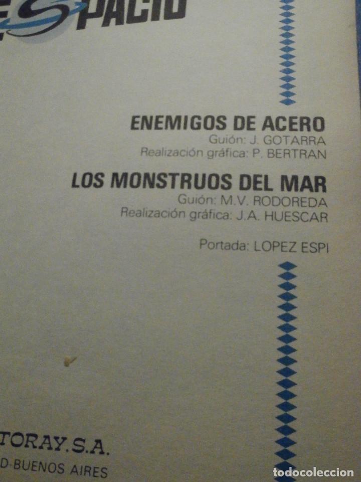 Tebeos: Comic - Espacio N&ordm; 8 - Ediciones Toray - Enemigos de Acero - Los Mounstros del mar - 1982 - Foto 2