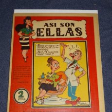 Tebeos: (M3) ASÍ SON ELLAS N.1 ÚNICO, EDT TORAY 1953 - BUEN ESTADO. Lote 310350613