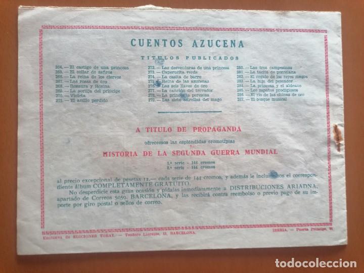 Tebeos: AZUCENA N&ordm; 287 * EL BOSQUE MUSICAL * TORAY - Foto 3