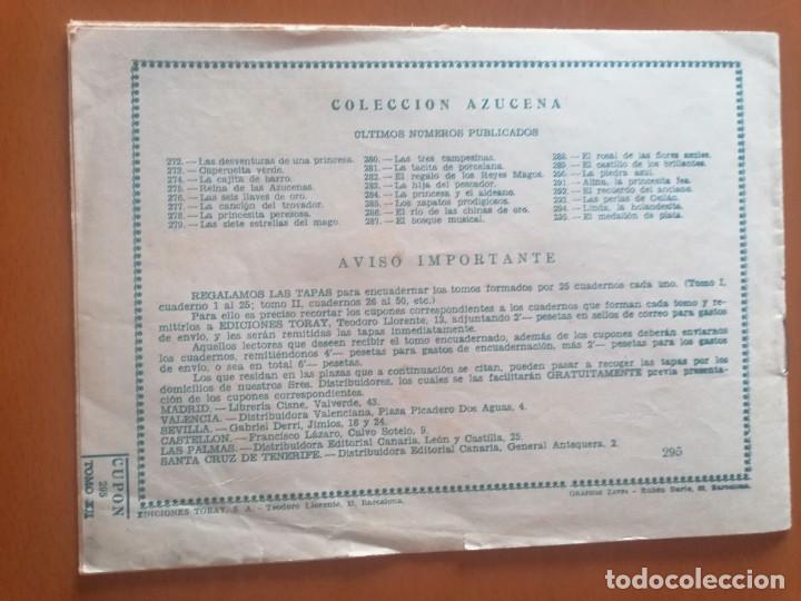 Tebeos: AZUCENA N&ordm; 295 * EL MEDALLON DE PLATA * TORAY - Foto 3