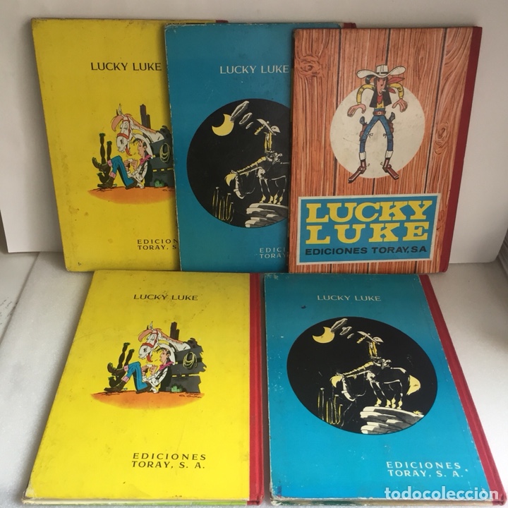 Tebeos: Lucky Luke, 5 c&oacute;mics Primera Edici&oacute;n - Toray - Foto 2