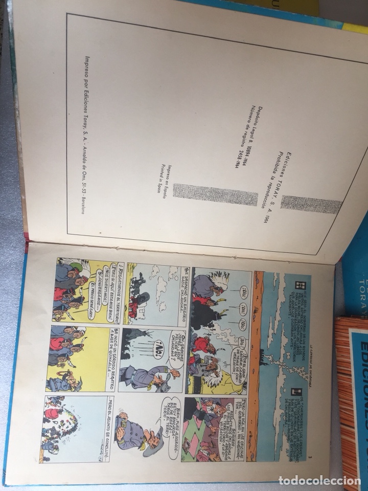 Tebeos: Lucky Luke, 5 c&oacute;mics Primera Edici&oacute;n - Toray - Foto 14