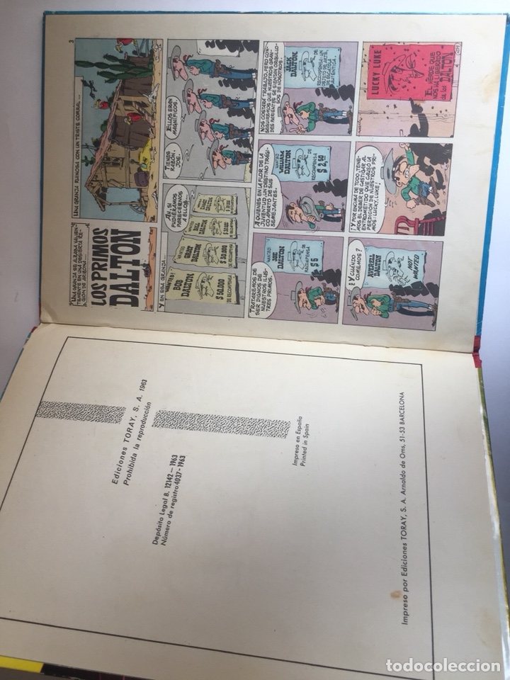 Tebeos: Lucky Luke, 5 c&oacute;mics Primera Edici&oacute;n - Toray - Foto 36