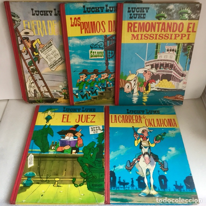 Tebeos: Lucky Luke, 5 c&oacute;mics Primera Edici&oacute;n - Toray - Foto 1