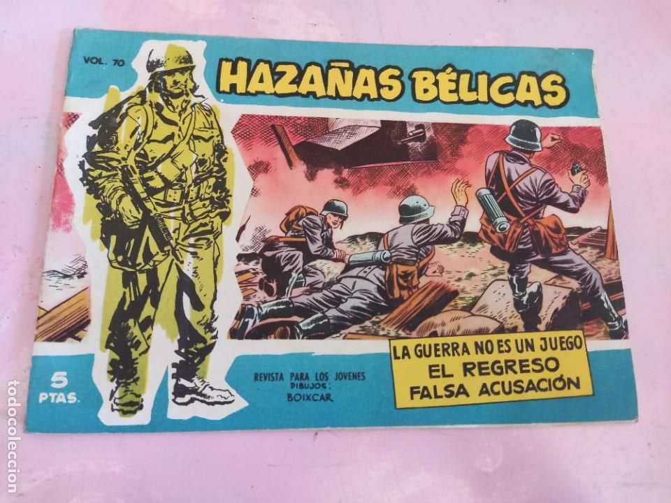 Tebeos: Haza&ntilde;as B&eacute;licas (Azul) N&ordm; 70 TORAY - Foto 1