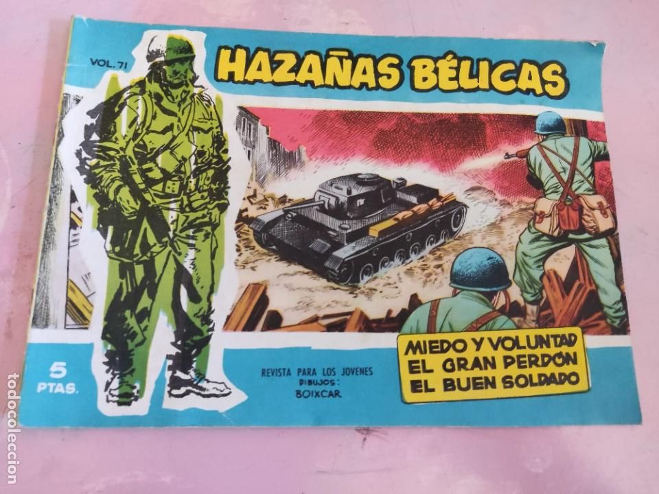 Tebeos: Haza&ntilde;as B&eacute;licas (Azul) N&ordm; 71 TORAY - Foto 1