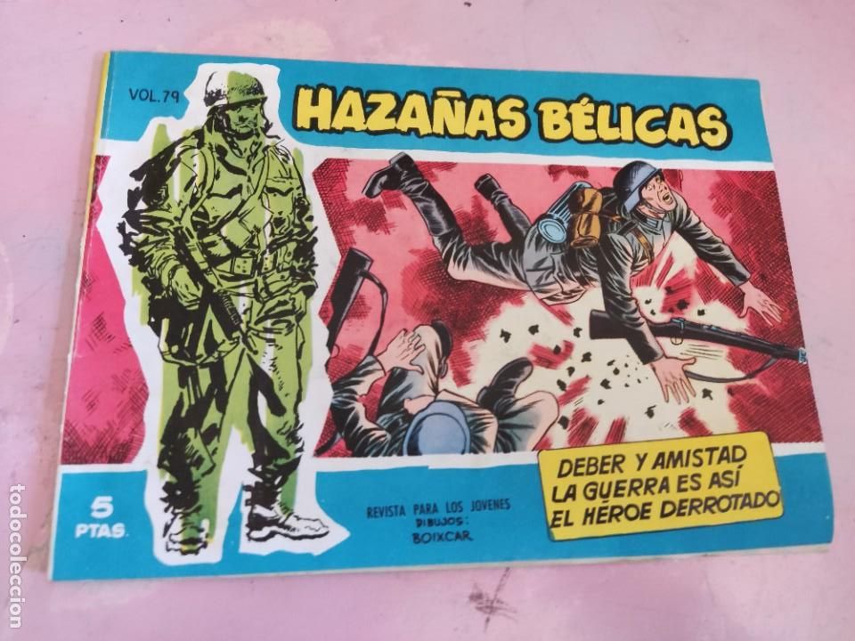 Tebeos: Haza&ntilde;as B&eacute;licas (Azul) N&ordm; 79 TORAY - Foto 1