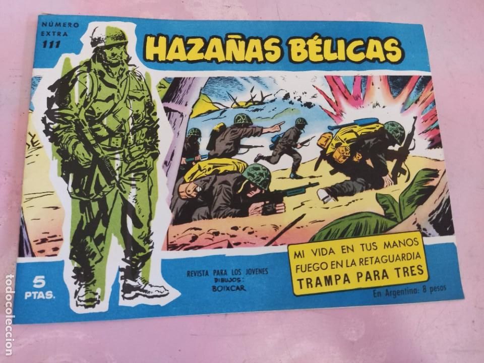 Tebeos: Haza&ntilde;as B&eacute;licas (Azul) N&ordm; 111 TORAY - Foto 1