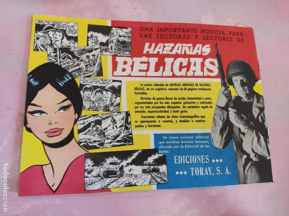 Tebeos: Haza&ntilde;as B&eacute;licas (Azul) N&ordm; 111 TORAY - Foto 2