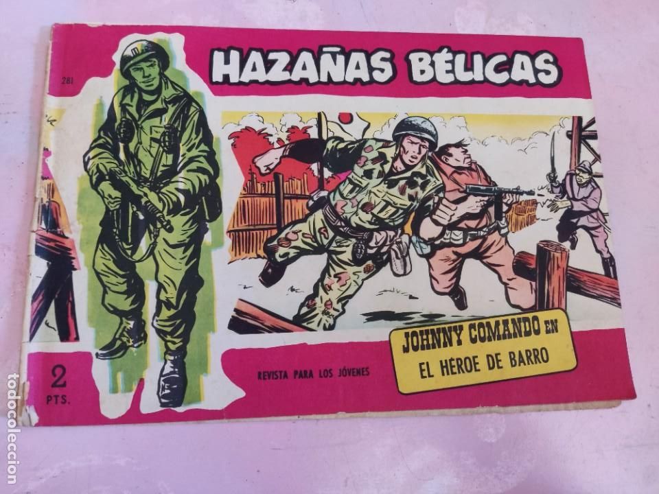 Tebeos: Haza&ntilde;as B&eacute;licas ORIGINAL N&ordm; 281 TORAY - Foto 1