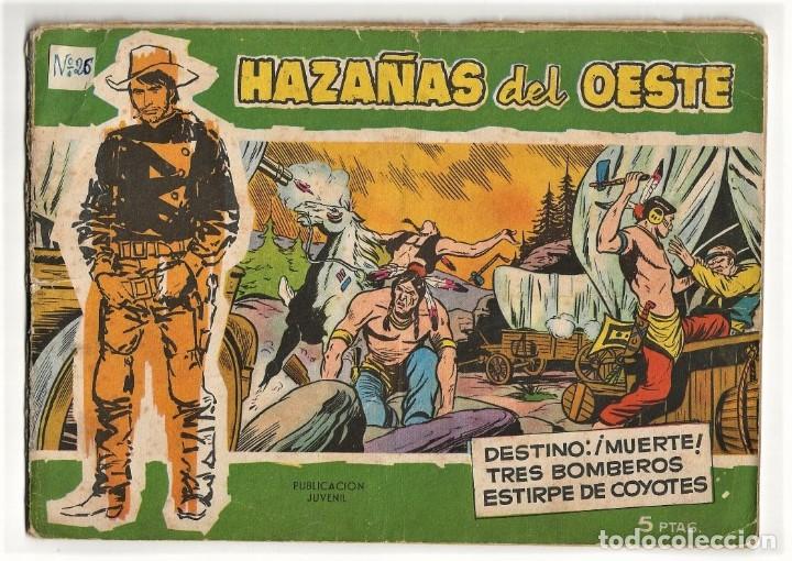 Tebeos: HAZA&Ntilde;AS DEL OESTE N&ordm; 26 - TORAY 1960 - Foto 1