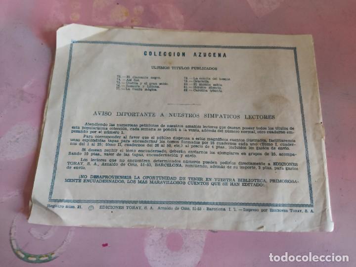 Tebeos: AZUCENA N&ordm; 82 A&ntilde;os 50 TORAY - Foto 2