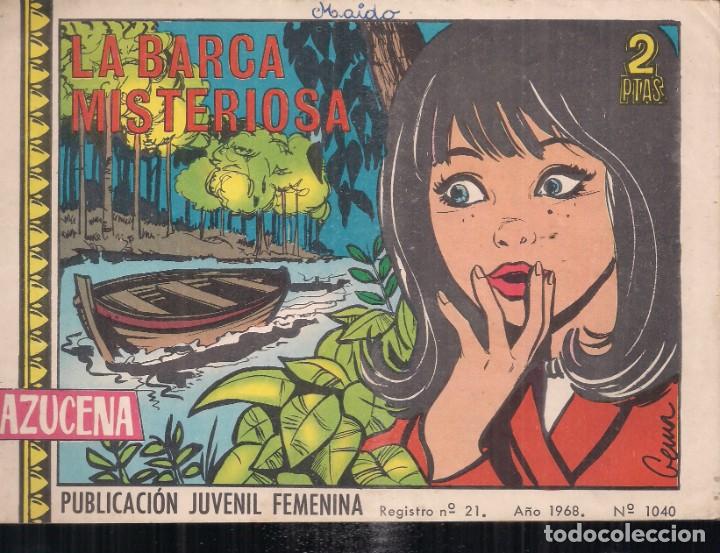 Tebeos: AZUCENA N&ordm; 1040: LA BARCA MISTERIOSA - Foto 1
