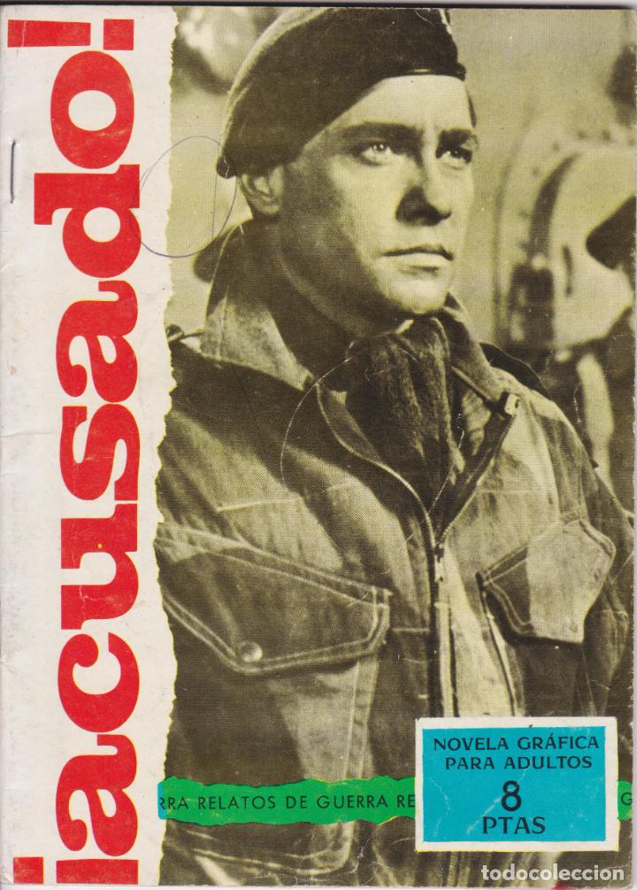 Tebeos: RELATOS DE GUERRA N&ordm; 96 &ndash; &iexcl;ACUSADO! - EDICIONES TORAY - 1966 - Foto 1