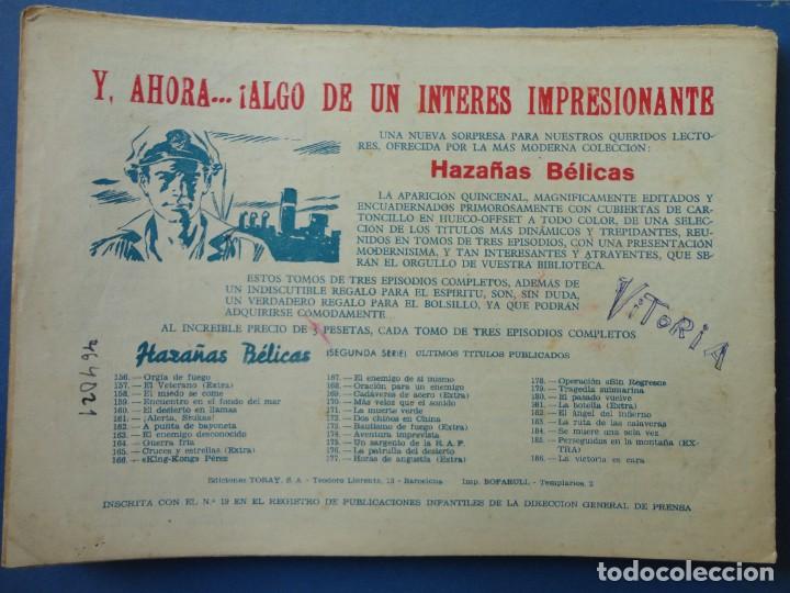 Tebeos: HAZA&Ntilde;AS B&Eacute;LICAS- 186 - Foto 2