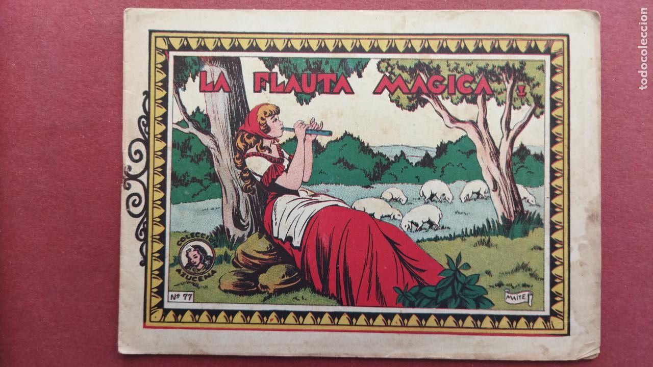 Tebeos: AZUCENA N&ordm; 77 - MAITE - LA FLAUTA M&Aacute;GICA - Foto 1