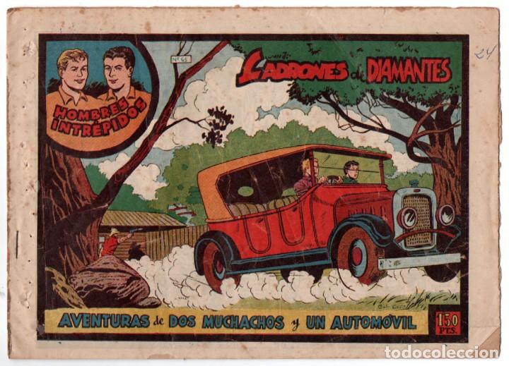 Tebeos: Hombres intrepidos n&ordm; 16, Ladrones de diamantes - Foto 1