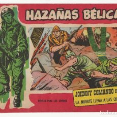 Tebeos: HAZAÑAS BELICAS Nº 296 ORIGINAL - JOHNNY COMANDO LA MUERTE LLEGA A LAS CINCO - TORAY 1958. Lote 323490153