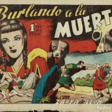 Tebeos: ZARPA DE LEON Nº 10 - BURLANDO A LA MUERTE - TORAY 1949 - ORIGINAL, 1ª EDICION. Lote 324074208