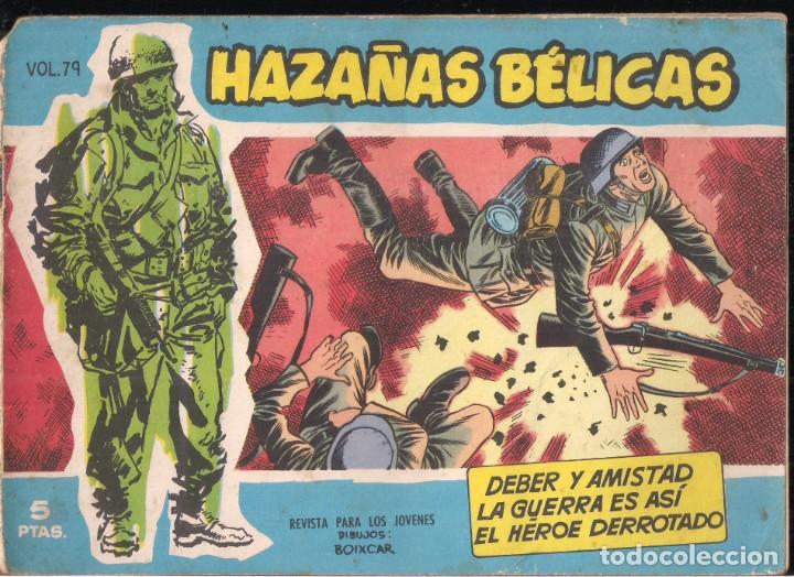 Tebeos: HAZA&Ntilde;AS BELICAS EXTRA SERIE AZUL N&ordm; 79 - Foto 1