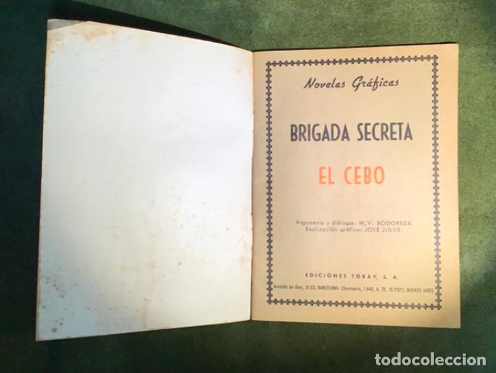 Tebeos: EL CEBO, BRIGADA SECRETA - Foto 3