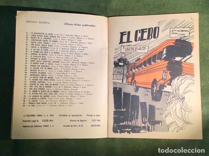 Tebeos: EL CEBO, BRIGADA SECRETA - Foto 4