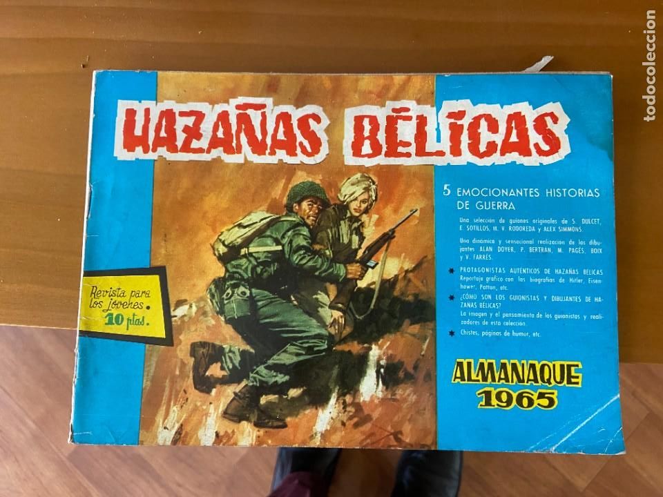 Tebeos: haza&ntilde;as belicas almanaque 1965 - Foto 1