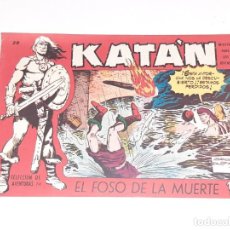 Tebeos: ANTIGUO COMIC KATAN Nº 38 - EL FOSO DE LA MUERTE - EDITORIAL TORAY AÑO 1960