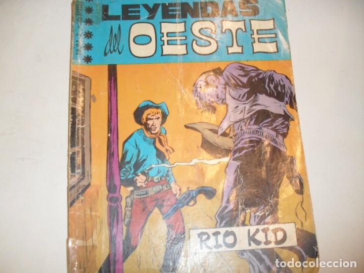 Tebeos: LEYENDAS DEL OESTE 2.euredit ediciones,a&ntilde;o 1970.TEBEO DIFICIL. - Foto 1